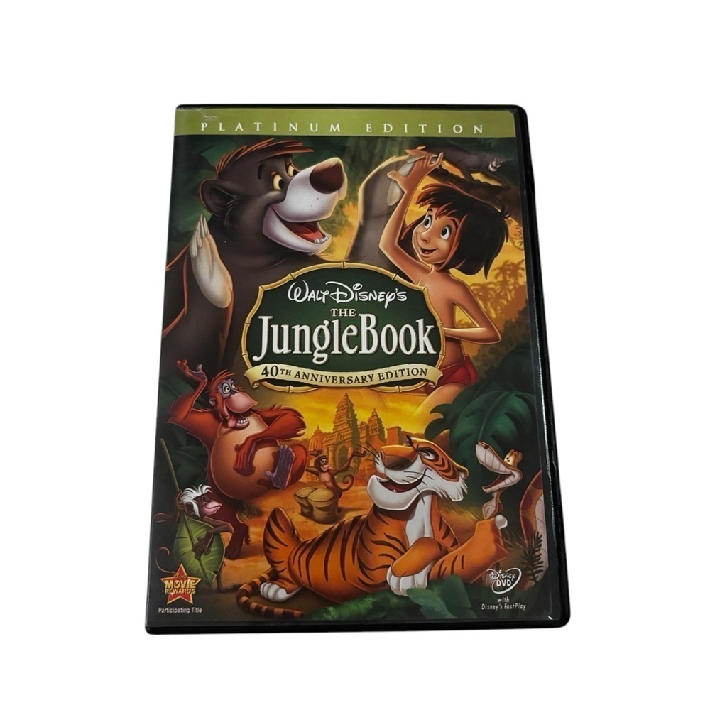 The Jungle Book 40th Anniversary Platinum Edition 2007 DVD 2-Disc Kids & Family